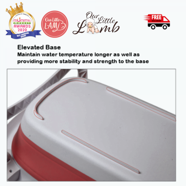 Space Saving, Strong Foldable Bathtub with Temperature Sensing - Image 11