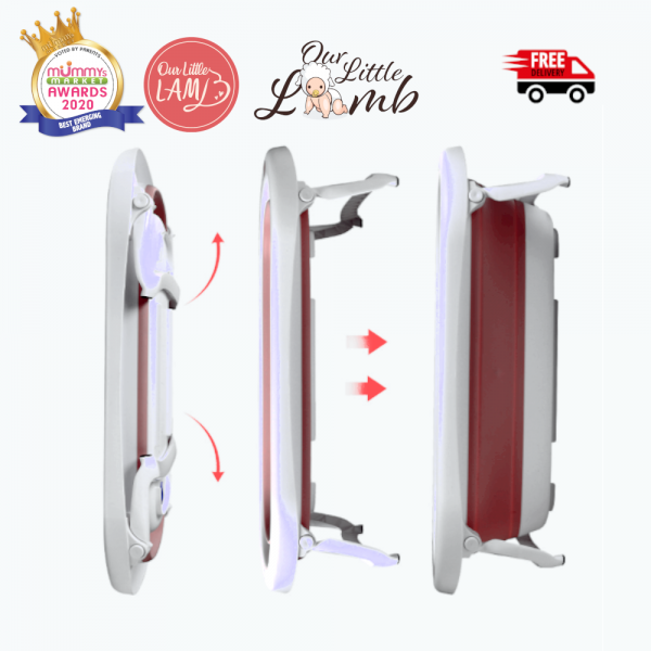 Space Saving, Strong Foldable Bathtub with Temperature Sensing - Image 14